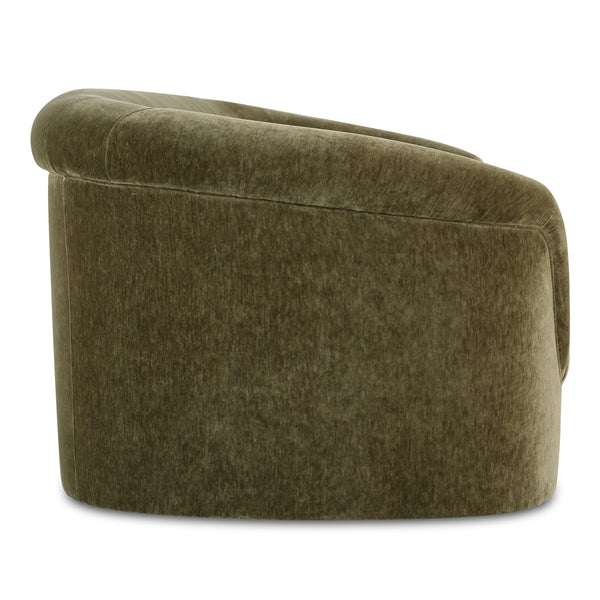 Moe's Thora Sofa Dark Green Velvet