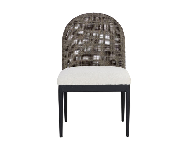 CALANDRI DINING CHAIR - BLACK - LOUIS CREAM