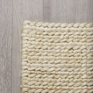 Milo 9 x 12 Camel Color Woven Hemp Area Rug