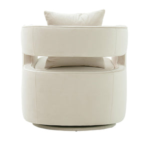 Kennedy Cream Swivel Chair