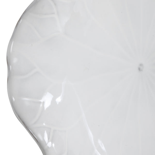 Abella Ceramic Wall Décor In White