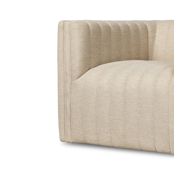 Augustine Outdoor Swivel Chair - Casa Cream
