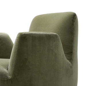 Reed Swivel Chair In Sapphire Sage
