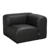 Augustus Modular Sofa, Right Corner, Santosa Matte Black