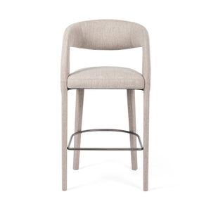 Hawkins Stool In Savile Flannel In Bar