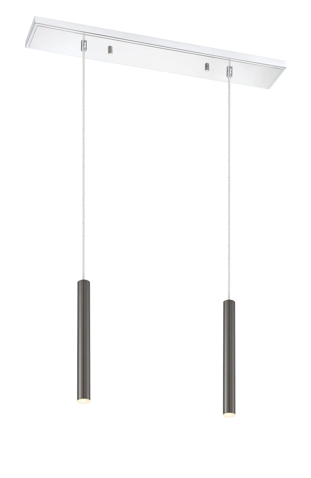 Forest 2 Light Island/Billiard in Chrome Finish