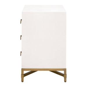 Strand Shagreen 3-Drawer Nightstand