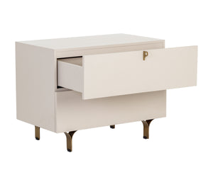 CELINE NIGHTSTAND - LARGE - CREAM