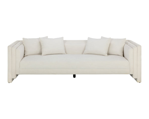 KIRA SOFA - HEATHER IVORY TWEED