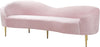 Bradford Sofa In Pink Velvet