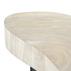 Avett Coffee Table Tall Piece In Bleached