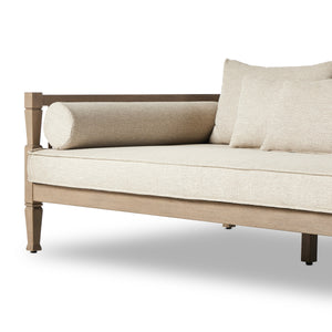 Amero Outdoor Sofa In 86" In Washed Brown In Fsc