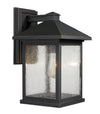 Portland 1 Light Outdoor Wall Light in Oil Rubbed Bronze Finish