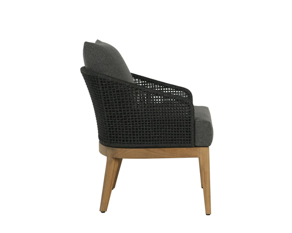 CAPRI LOUNGE CHAIR - NATURAL - GRACEBAY GREY