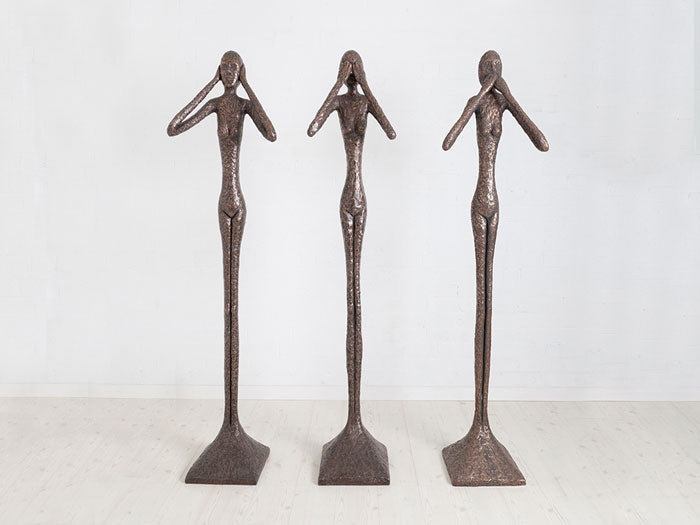 Hear No Evil Sculpture, Large