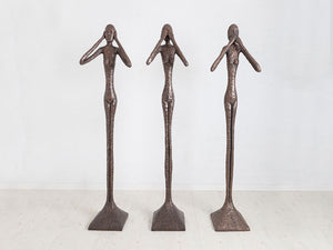 Hear No Evil Sculpture, Large