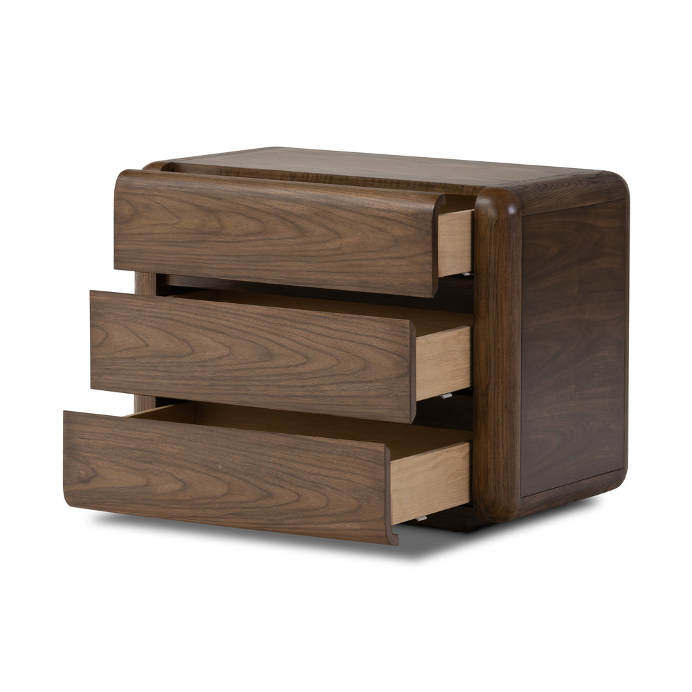 Brynn Nightstand in Dark Oak