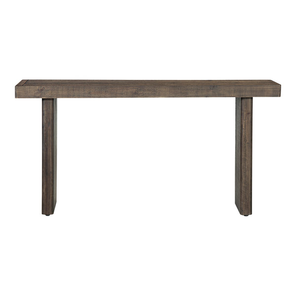 Monterey Console Table Aged Brown Pinewood