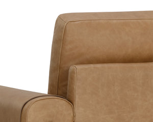 CAMUS ARMCHAIR - LUDLOW SESAME LEATHER
