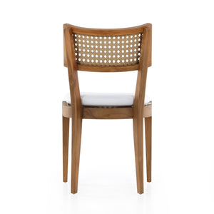 Britt Outdoor Dining Chair In Natural Teak