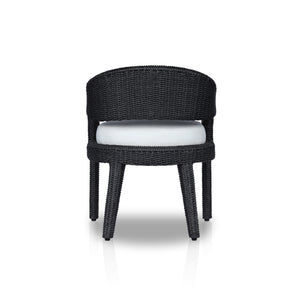 Hawkins Outdoor Dining Chair in Vintage Coal