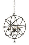Acadia 6 Light Pendant in Golden Bronze Finish