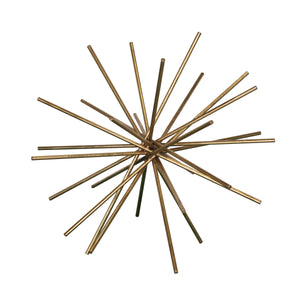 16" IRON ASTERISK IN GOLD LEAF