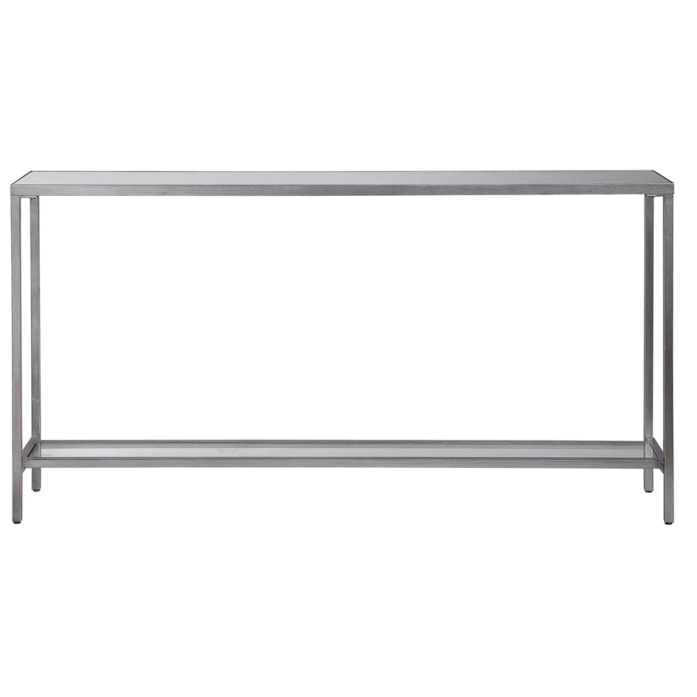 Hayley Console Table In Silver