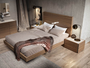 Nelly King Size Bed in Walnut