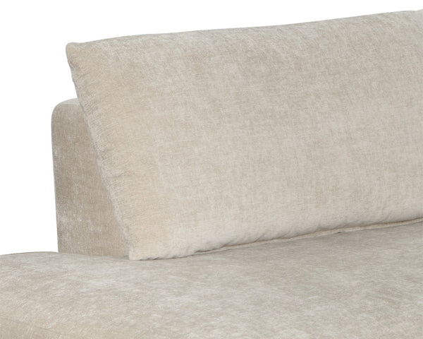Tecoma Sofa Chaise - Raf - Danny Cream
