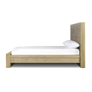 Torrington King Bed - Sandy Oak Resawn