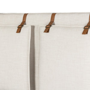 Leigh Bed In Hockney Ivory In King