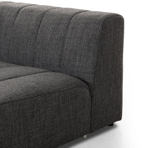 Build Your Own: Langham Channeled Sectional - Saxon Charcoal