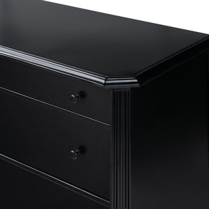 Lendon 6 Drawer Dresser in Black