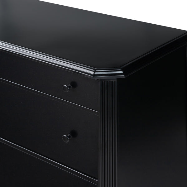 Lendon 6 Drawer Dresser in Black