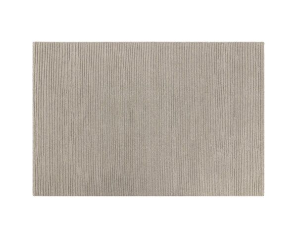 DEVA HAND-WOVEN RUG - TAUPE - 6' X 9'