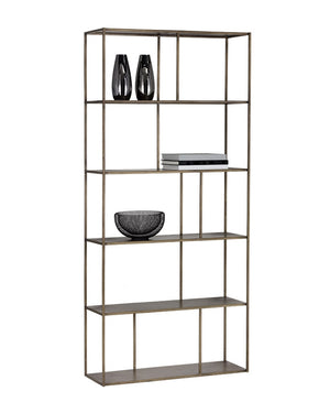 Eiffel Bookcase - Large - Antique Brass