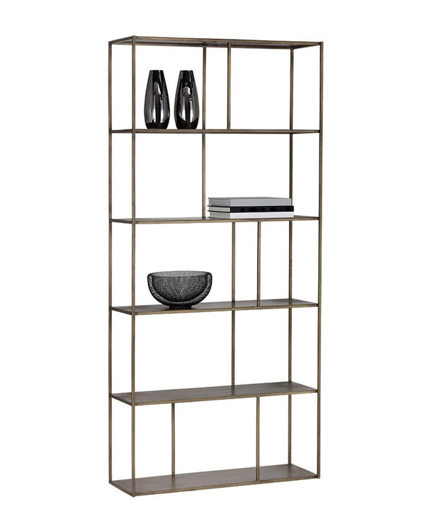Eiffel Bookcase - Large - Antique Brass