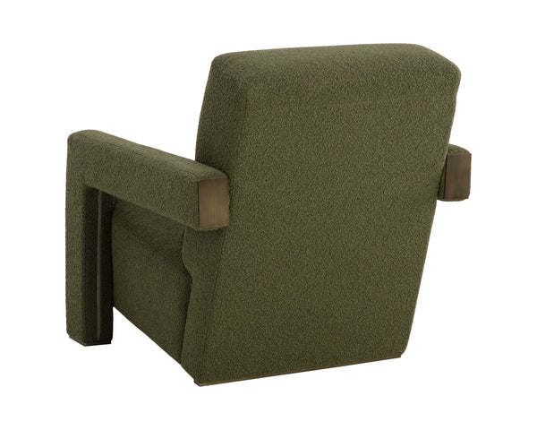 FORESTER LOUNGE CHAIR - COPENHAGEN OLIVE