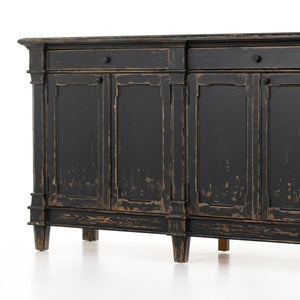 Marjorie Sideboard In Distressed Black