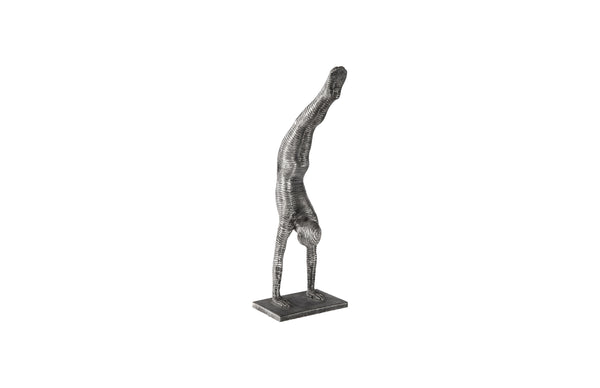 Handstand Sculpture, Aluminum, Smallall