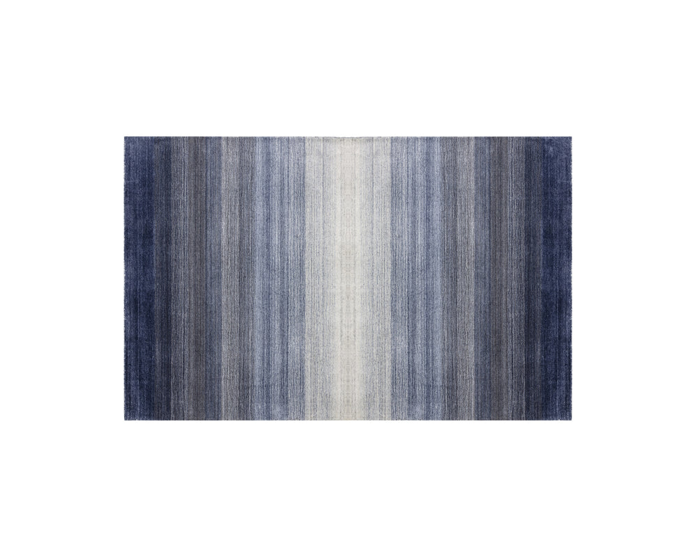 Lagos Hand-loomed Rug - Blue - 5' X 8'