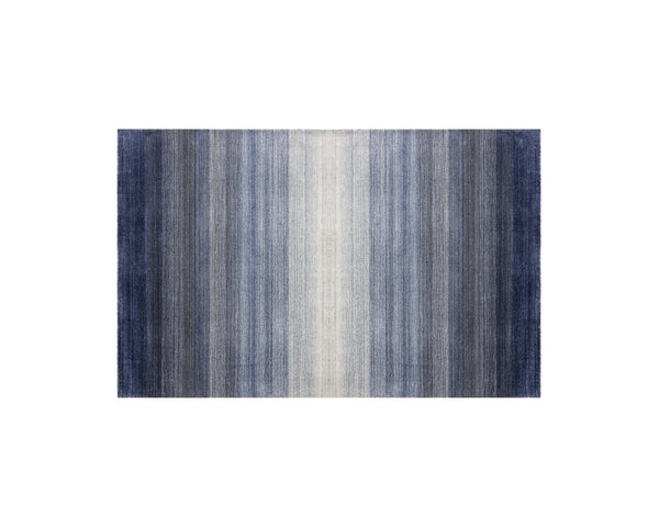 Lagos Hand-loomed Rug - Blue - 5' X 8'