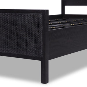 Sydney Twin Bed - Black Wash