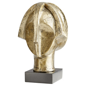 Stoicism Sculpture in Gold