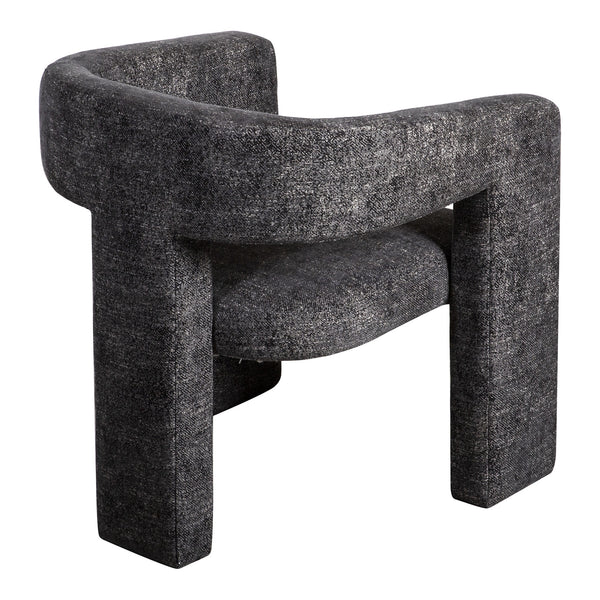 Moe's Elo Armchair in Black Polyester
