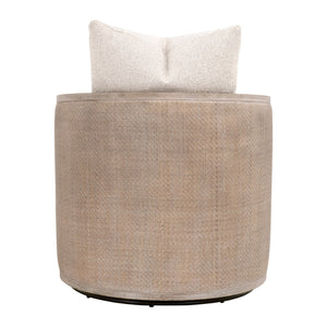 McGuire Swivel Club Chair