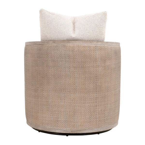 McGuire Swivel Club Chair