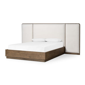 Regan King Bed - Crete Ivory
