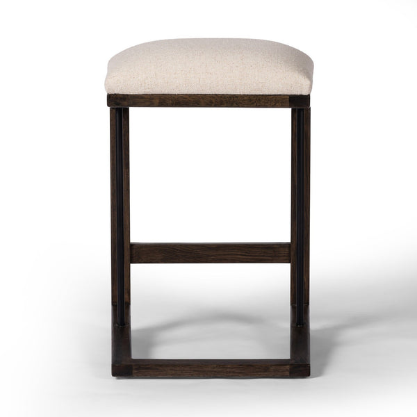 Finn Bar + Counter Stool In Sienna Brown Oak